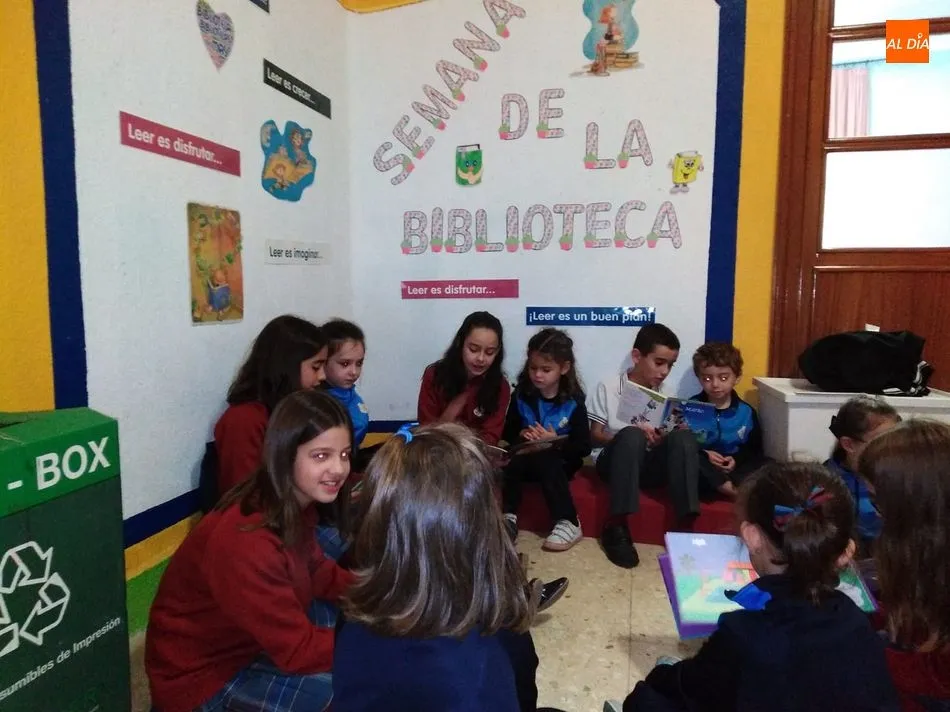 Foto 2 - El Colegio San Juan Bosco celebra la semana de la biblioteca