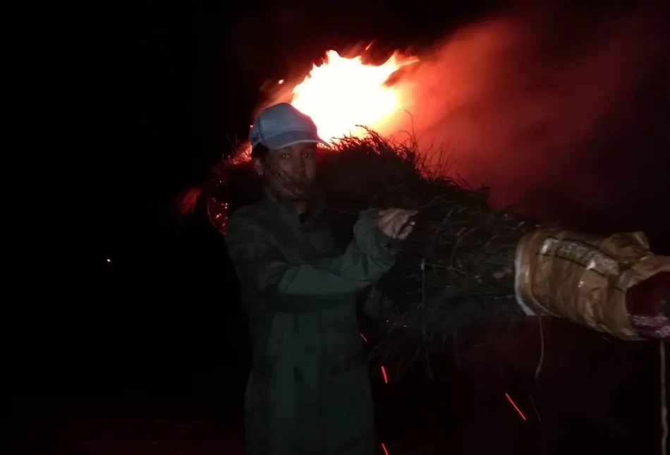 Barquilla revive pese a la lluvia la tradición del ‘Día de los Ramos’  