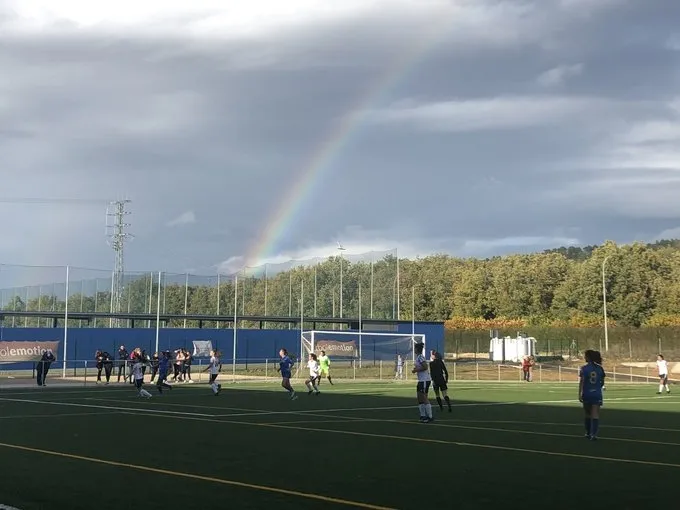 Acción del partido disputado por el equipo femenino del Salamanca UDS / Twitter
