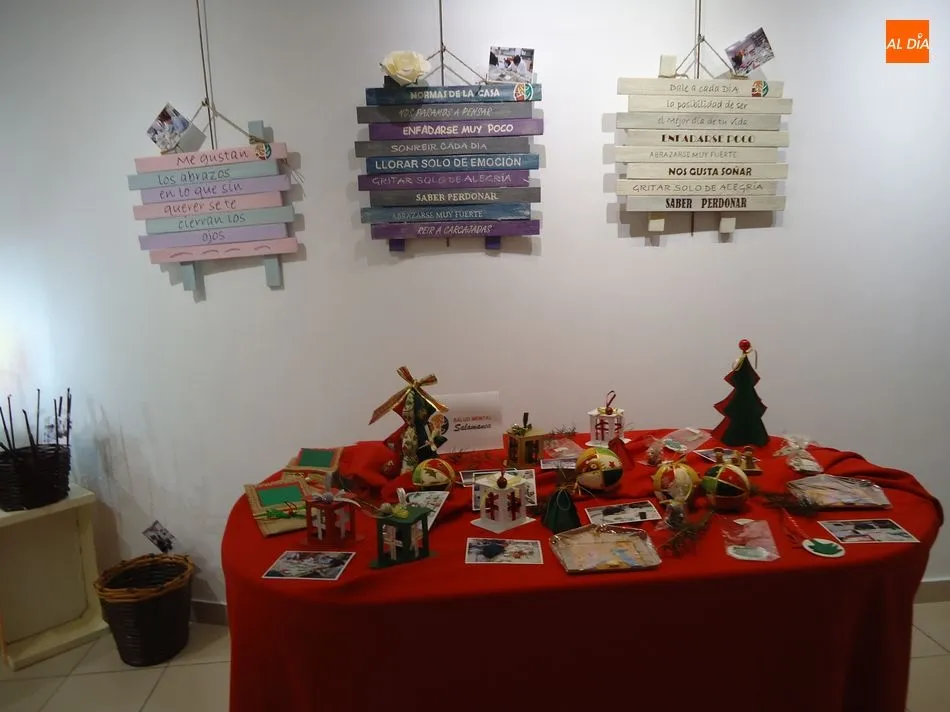 Foto 6 - Los usuarios del centro de d&iacute;a de la Asociaci&oacute;n Salud Mental Salamanca protagonizan una muestra...