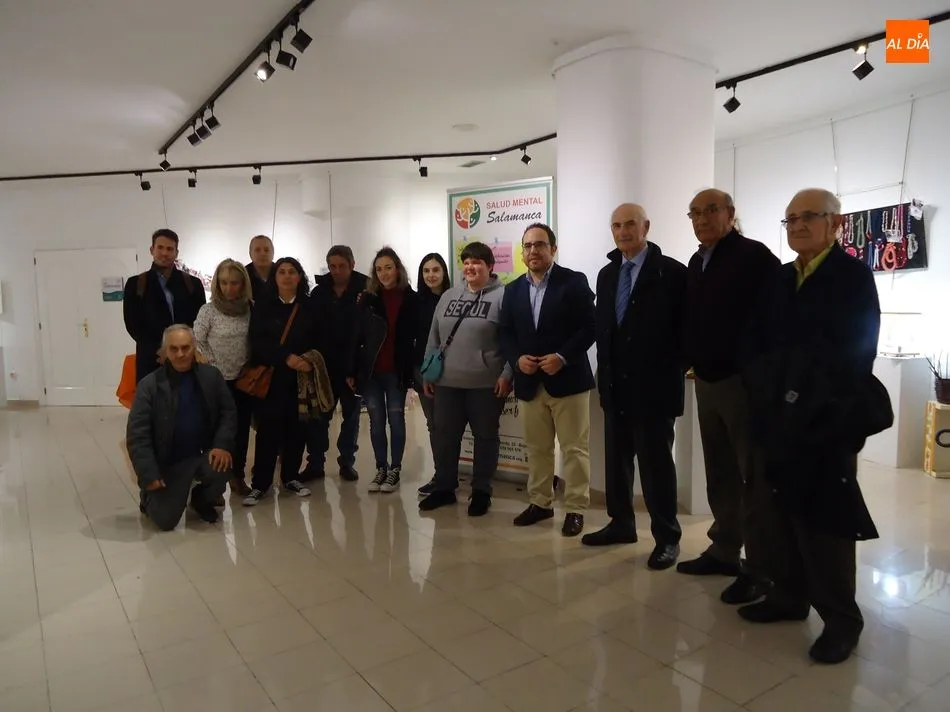 Foto 4 - Los usuarios del centro de d&iacute;a de la Asociaci&oacute;n Salud Mental Salamanca protagonizan una muestra...