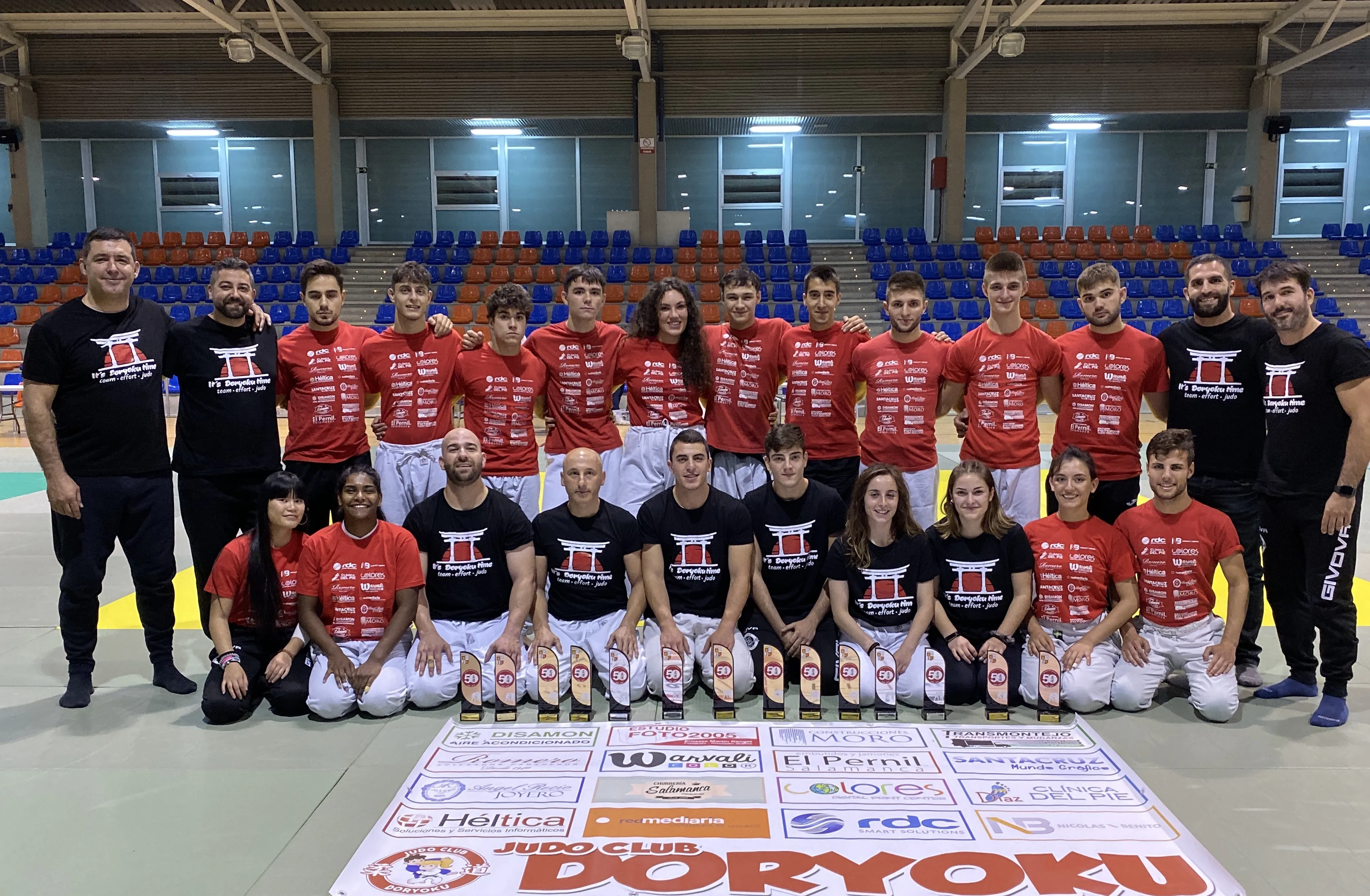 Competidores del Judo Club Doryoku