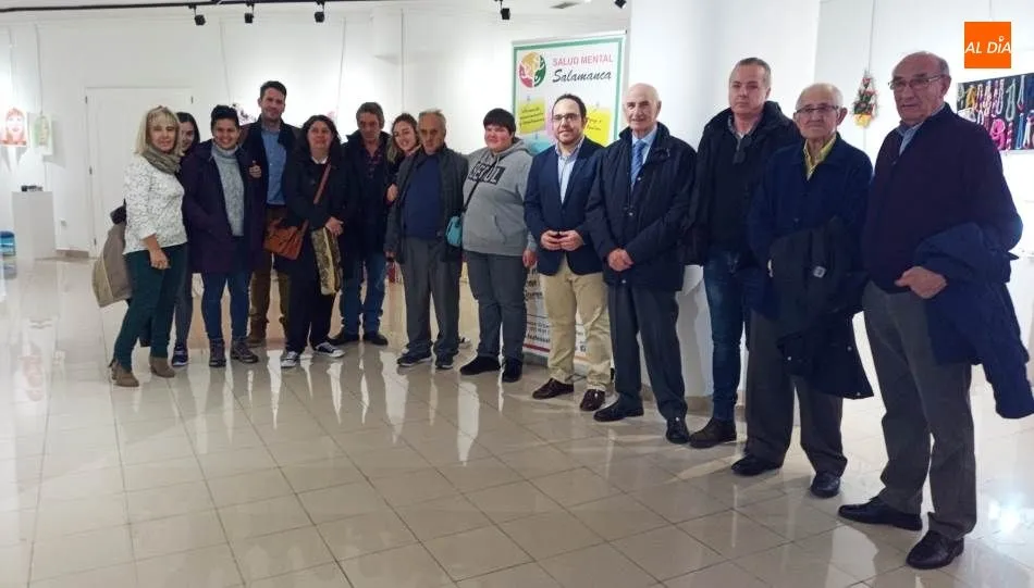 La exposición ‘Artesanal-Mente’, promovida por la Asociación Salud Mental Salamanca, se puede visitar el Espacio Joven