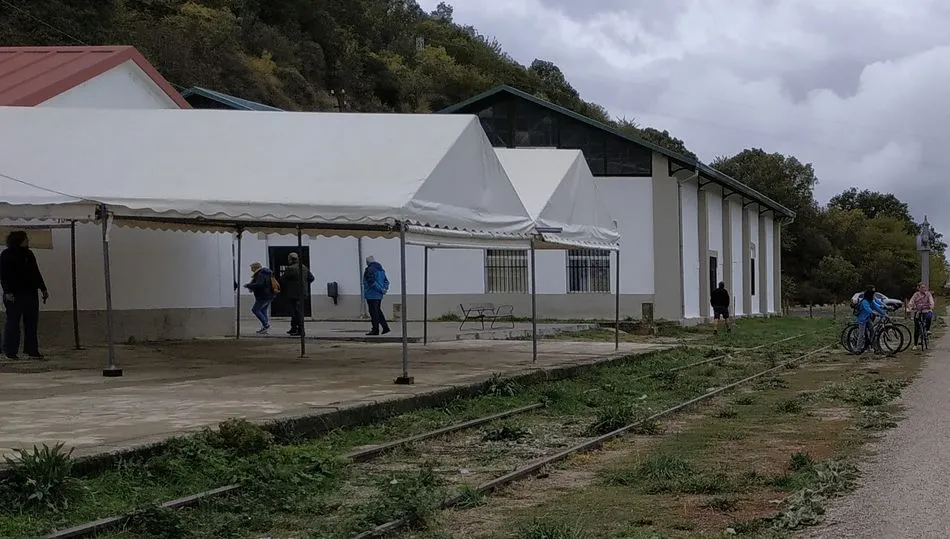 Edificios de la antigua estación de ferrocarril de Béjar