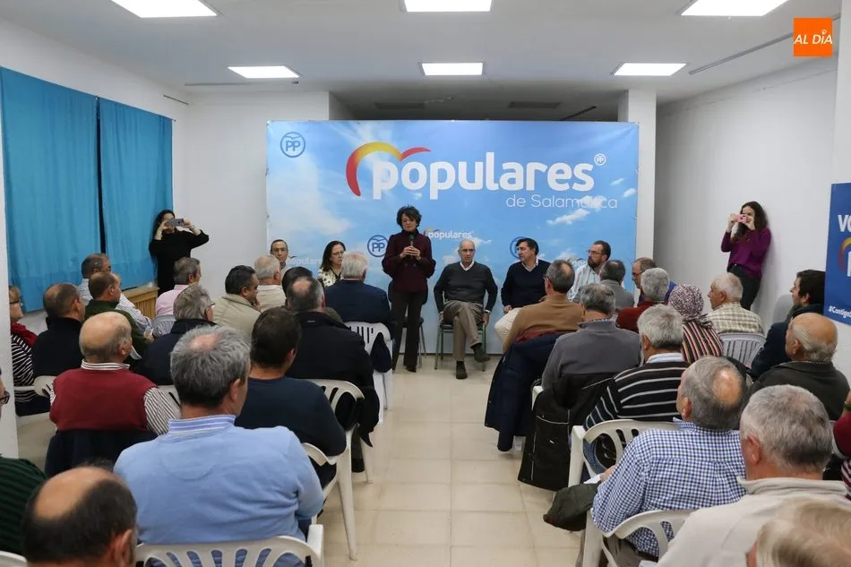 Foto 3 - El PP pide el voto en Vitigudino para&nbsp;las Generales para evitar a S&aacute;nchez y una nueva crisis  
