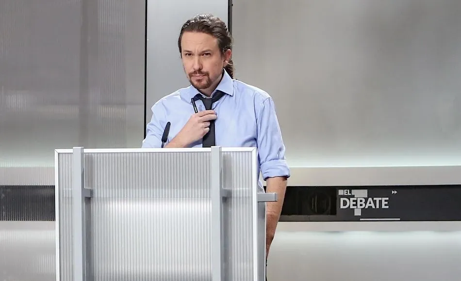El líder de Podemos, Pablo Iglesias