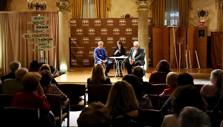 El Casino de Salamanca fue el escenario de estos actos para recordar a Ines Luna