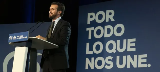 El presidente del Partido Popular, Pablo Casado / PP