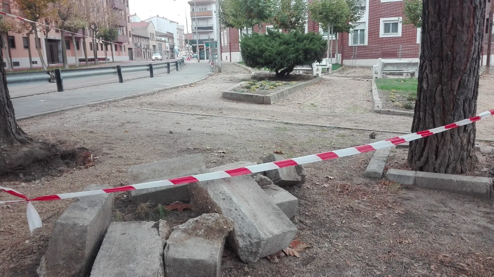 El PP pide una amplia mejora en la zona verde junto a la residencia Sagrado Corazón