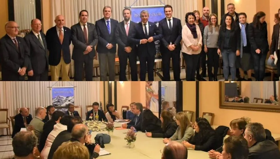 Presentación del programa de becas escolares de Rotary Club de Béjar