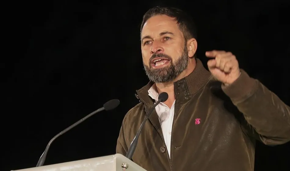 El presidente de Vox, Santiago Abascal / EP