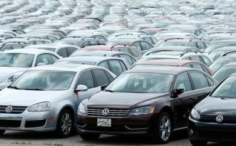 Varios vehículos de la marca