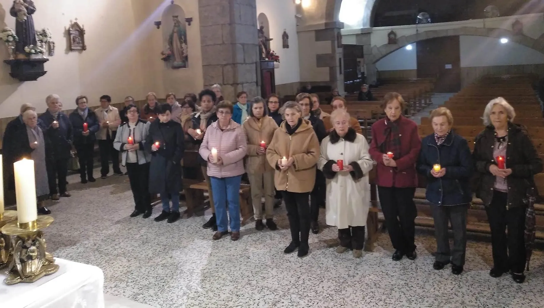 Manos Unidas se une desde la Iglesia de San Andrés a las ‘24 horas’ de la entidad  