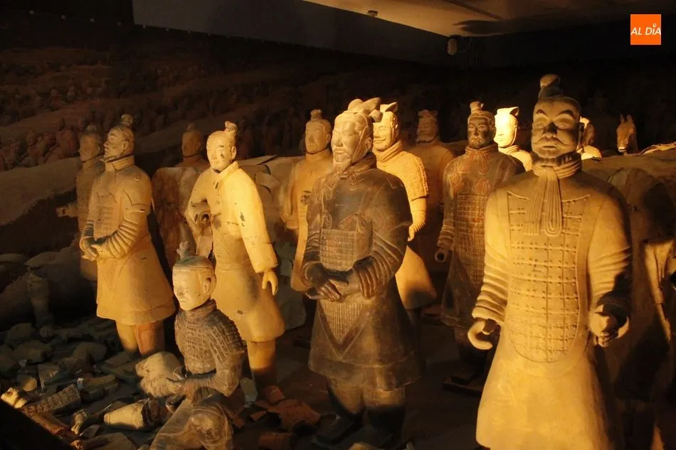 Foto 8 - La sala San Eloy muestra una exposici&oacute;n homologada de los 'Guerreros de Terracota'