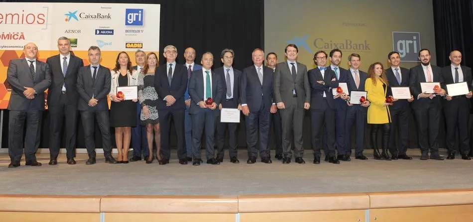 Fernández Mañueco ha clausurado el acto de entrega de los XIII Premios Castilla y León Económica