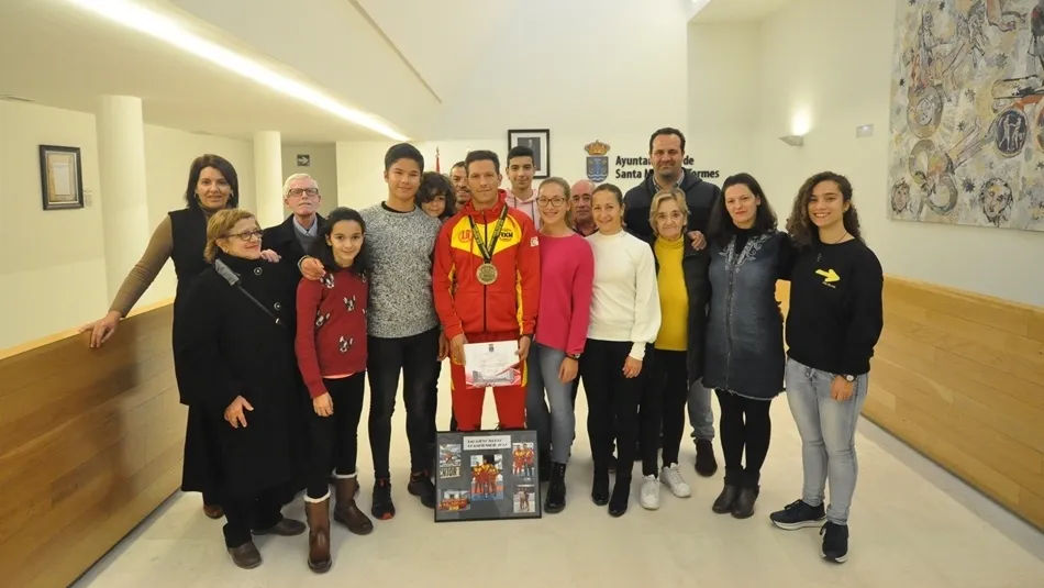 Foto 4 - Santa Marta homenajea a Alfonso Garc&iacute;a Parra tras su bronce en el mundial de Full Contact de...