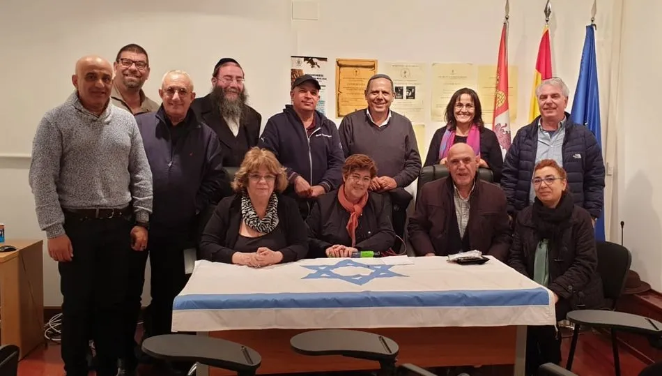 Delegación de Israel en el Museo Judío de Béjar