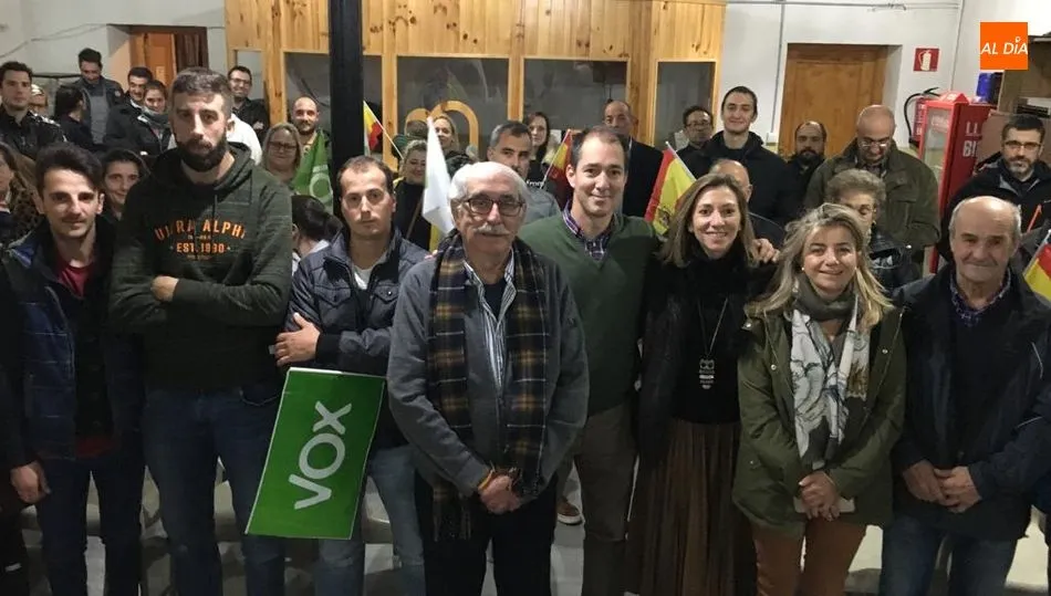 Presentación de candidatos de Vox en Béjar