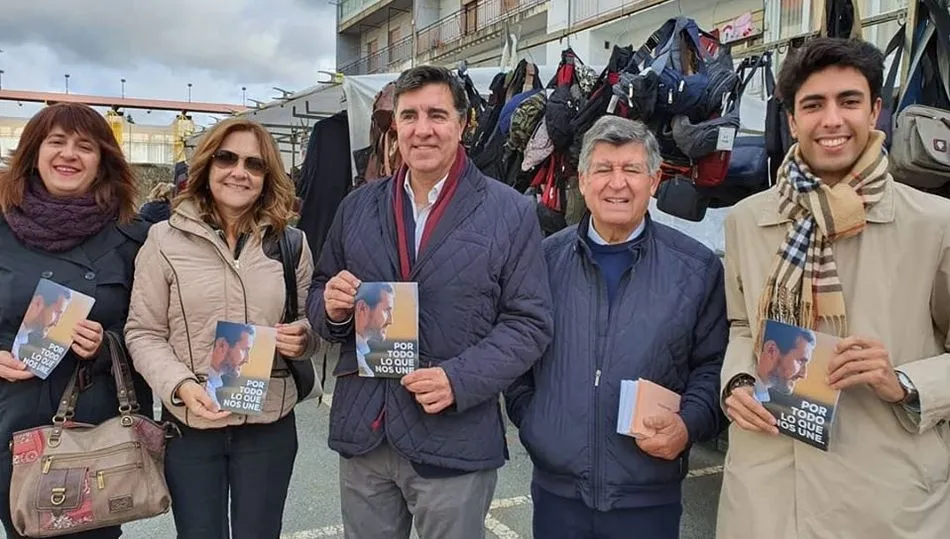 Campaña en Béjar de los candidatos del Partido Popular al Congreso y al Senado por Salamanca