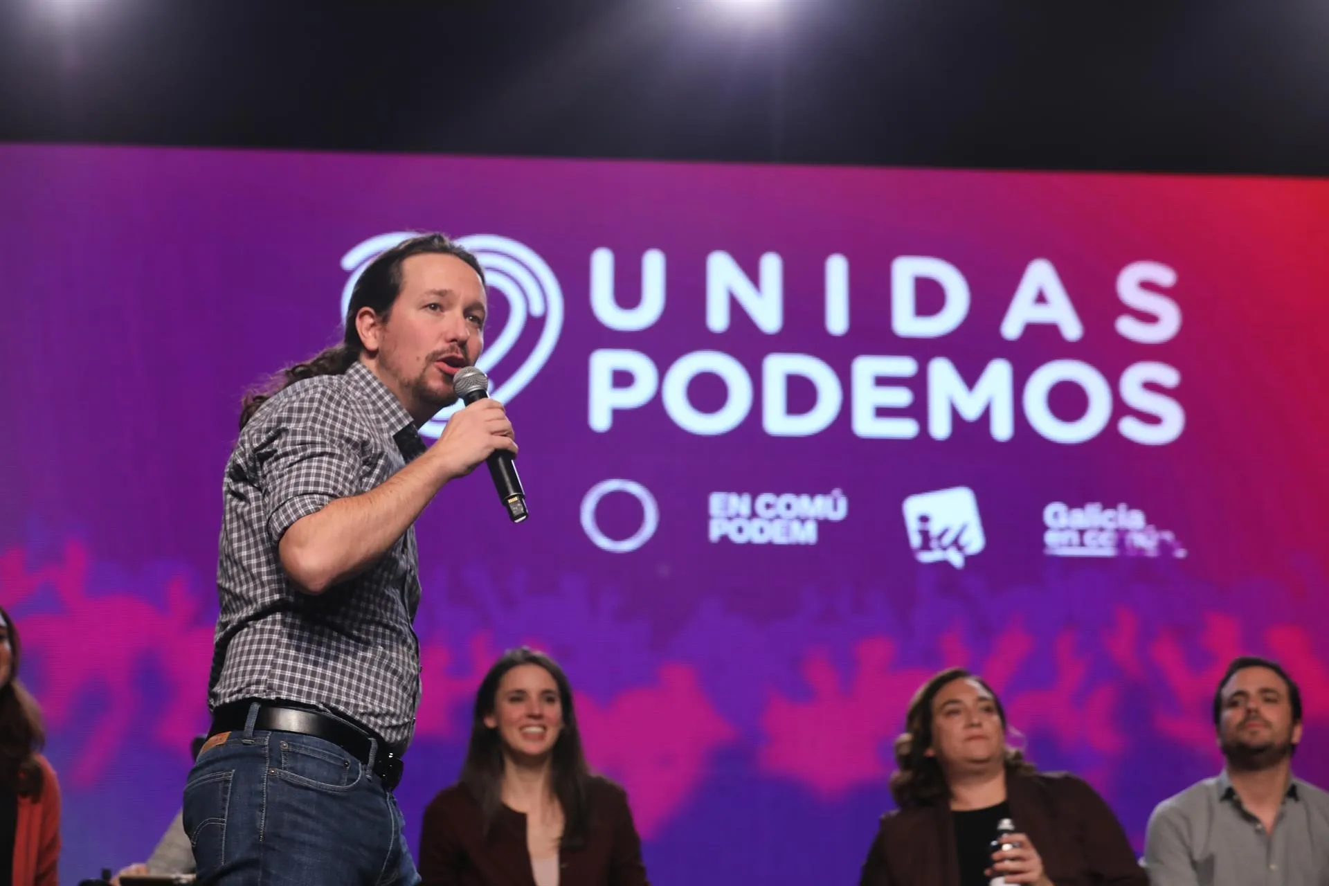 Iglesias apela al voto frente a las elites. Foto: EP