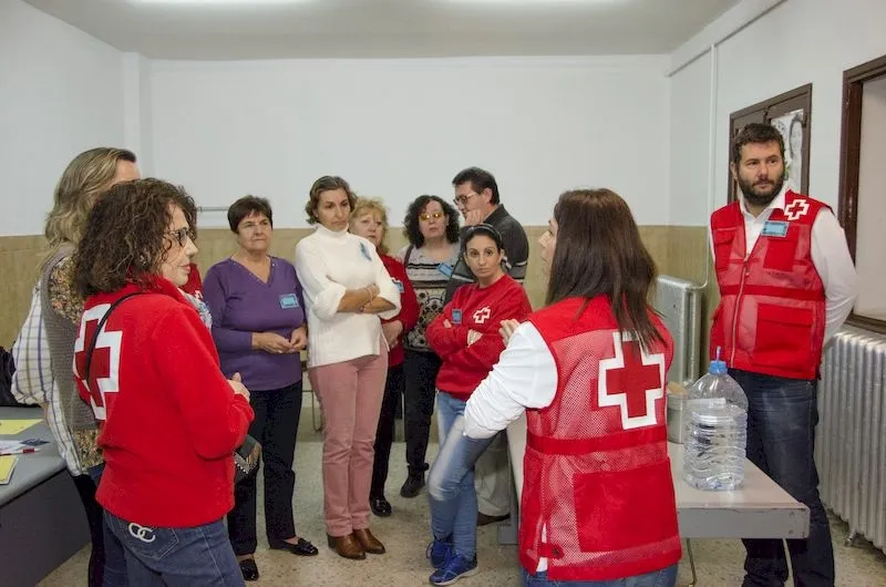 Foto 9 - El Centro de Formaci&oacute;n de Cruz Roja acoge un interesante encuentro de voluntarios