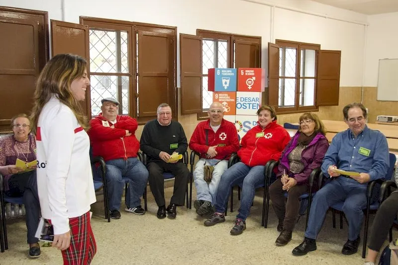 Foto 3 - El Centro de Formaci&oacute;n de Cruz Roja acoge un interesante encuentro de voluntarios