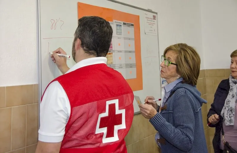 Foto 2 - El Centro de Formaci&oacute;n de Cruz Roja acoge un interesante encuentro de voluntarios