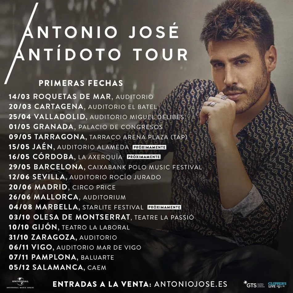 Foto 2 - Antonio Jos&eacute; actuar&aacute; en Salamanca el 5 de diciembre del pr&oacute;ximo a&ntilde;o