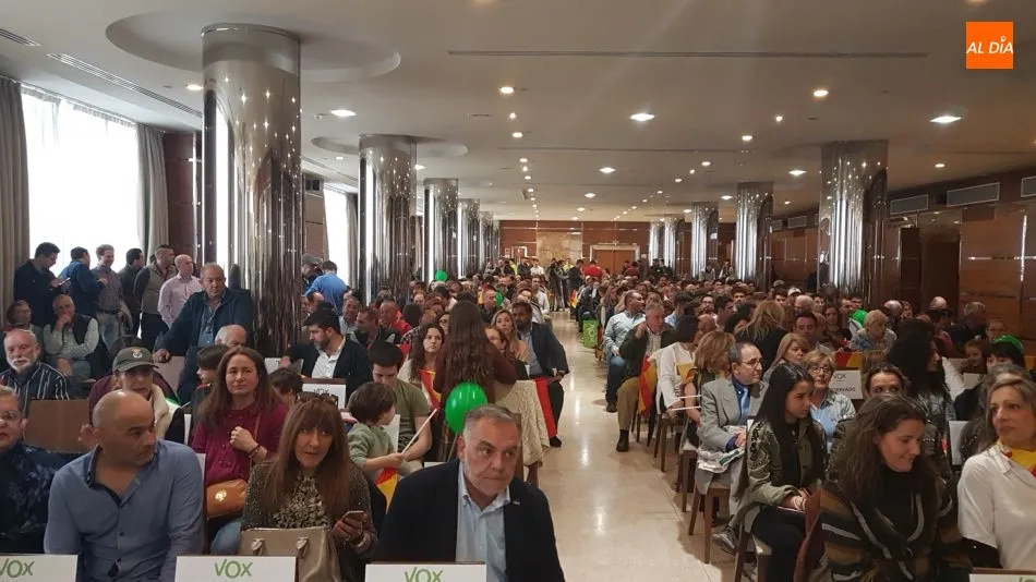 Acto de afiliados de VOX en Salamanca | ARCHIVO