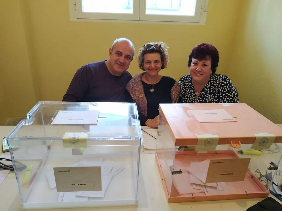 Colegio electoral en Escurial de la Sierra. Foto: Ayto. Escurial