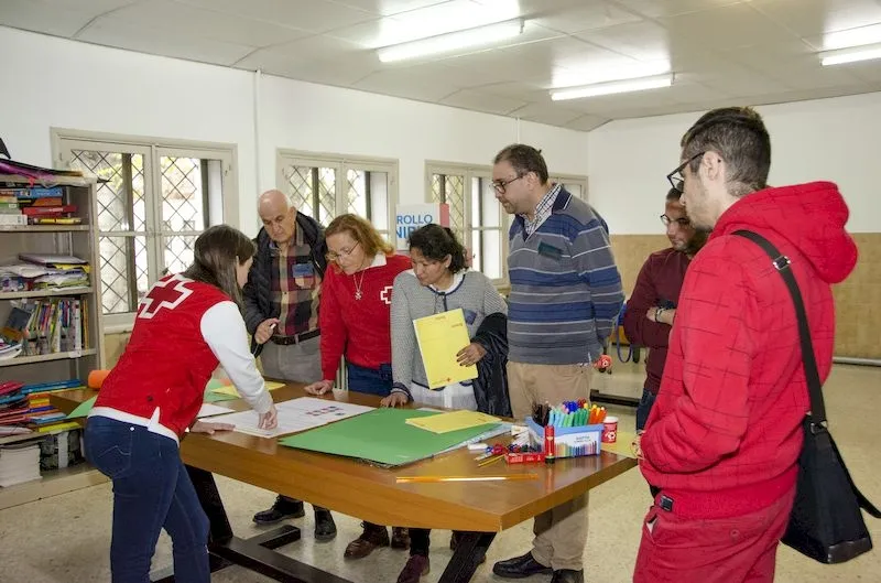Foto 2 - Integrantes de la Asamblea Comarcal de Cruz Roja participan en un Encuentro Provincial  