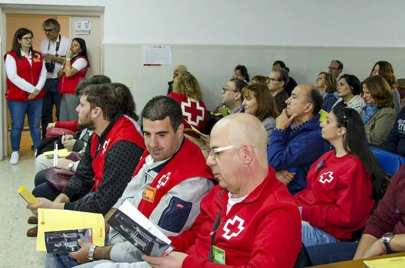 Foto 4 - Integrantes de la Asamblea Comarcal de Cruz Roja participan en un Encuentro Provincial  