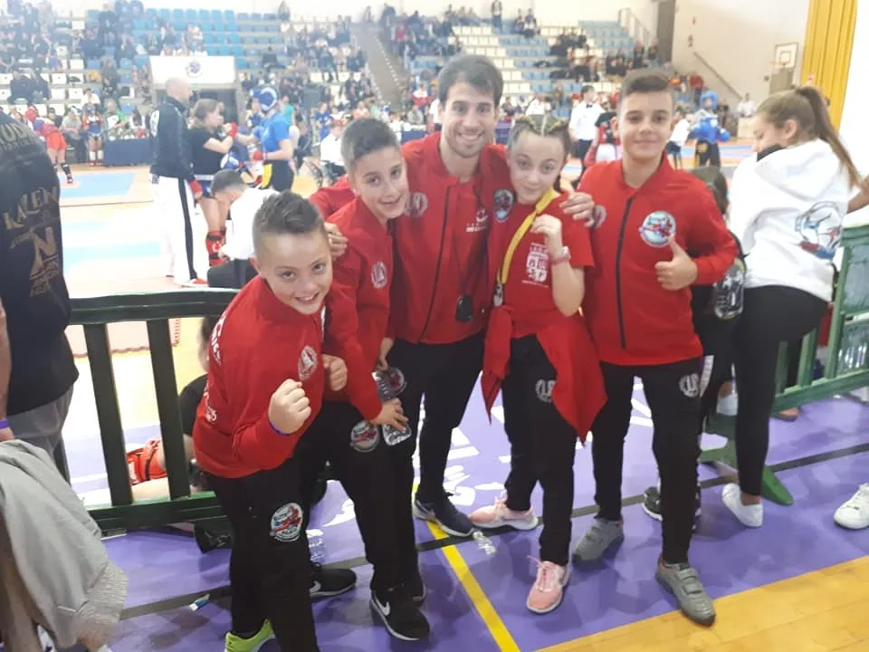 Deportistas salmantino en el torneo celebrado en Gandía