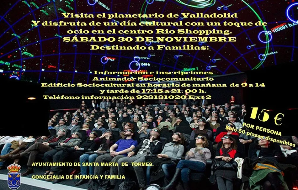 Una visita al Planetario de Valladolid y a Río Shopping inaugura el nuevo programa de ocio en...