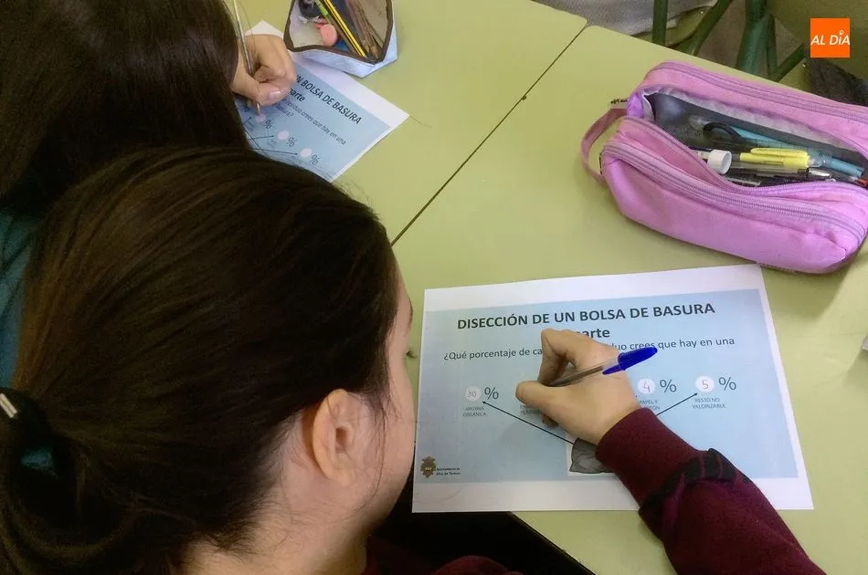 Foto 8 - Alumnos del IES Leonardo Da Vinci participan en un taller municipal sobre gesti&oacute;n de residuos...
