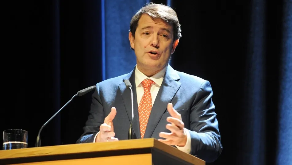 El presidente de la Junta de Castilla y León, el salmantino Alfonso Fernández Mañueco