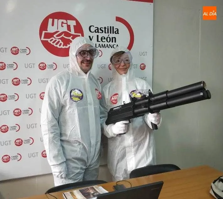 Foto 3 - UGT lanza sus &lsquo;cazamachistas&rsquo; para denunciar la discriminaci&oacute;n de las mujeres&nbsp;en los centros...