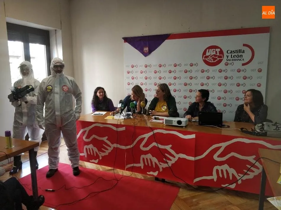 Foto 5 - UGT lanza sus &lsquo;cazamachistas&rsquo; para denunciar la discriminaci&oacute;n de las mujeres&nbsp;en los centros...