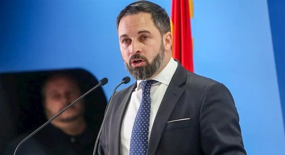 El presidente de Vox, Santiago Abascal / EP