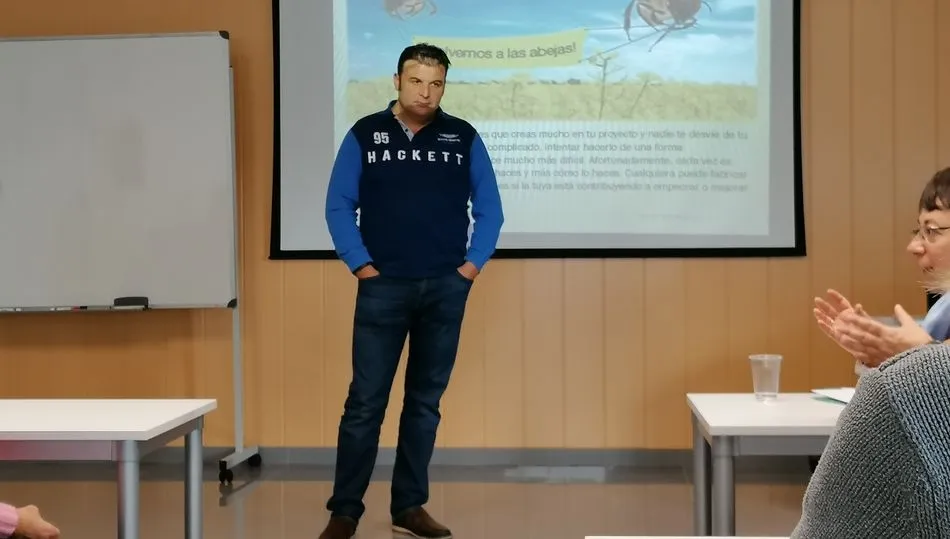 Reunión de trabajo en el Encuentor de los Servicios de Información Juvenil