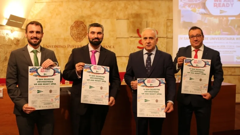 Participantes en el acto de presentación de la prueba