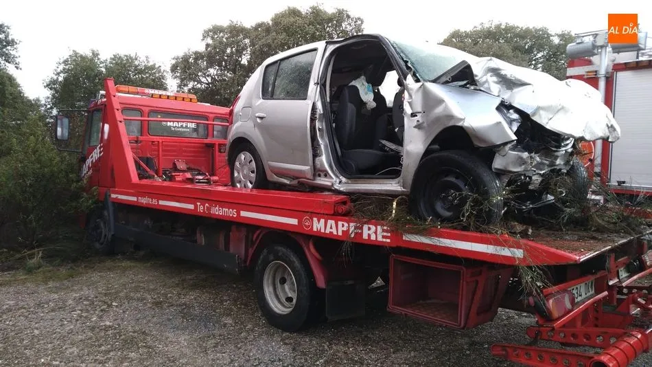 Foto 2 - Un hombre de 82 a&ntilde;os pierde la vida en un accidente de tr&aacute;fico en Campillo de Azaba  