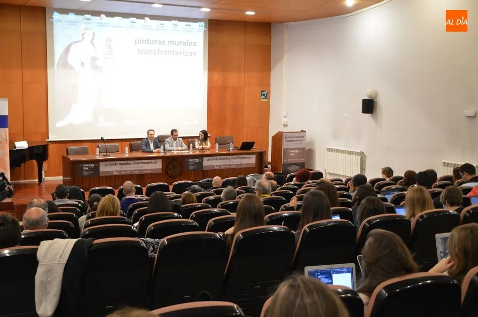 Foto 2 - La Junta invierte cerca de 100.000 euros para difundir las pinturas murales fronterizas de Salamanca