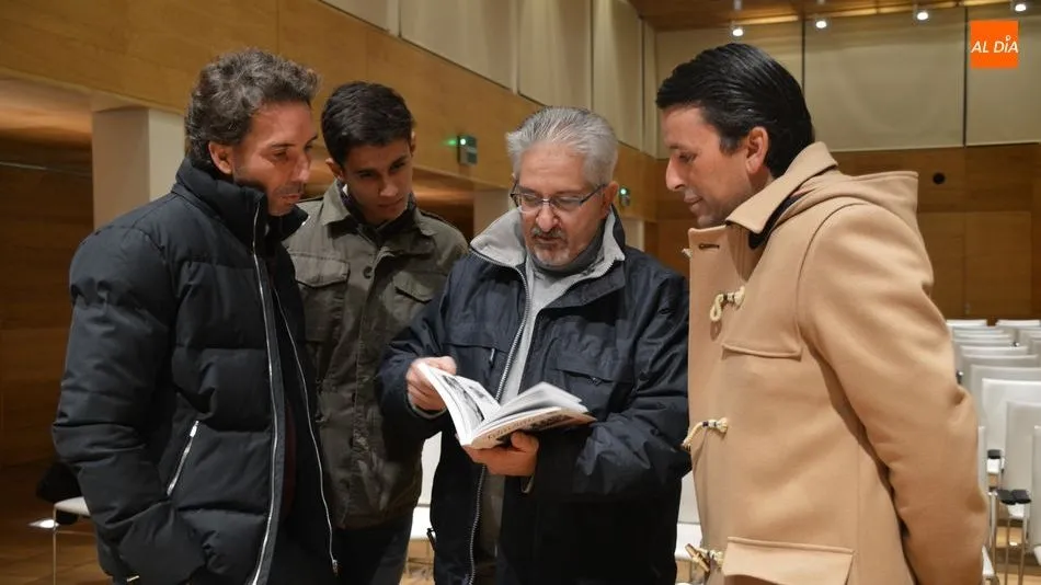 Álvaro de la Calle, Manuel Diosleguarde, Toño Blázquez y José Juan Fraile. Foto: Lydia González