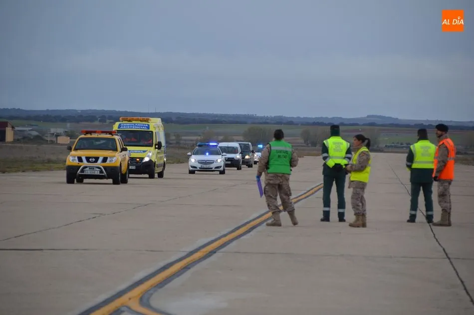 Foto 8 - Espectacular simulacro de accidente a&eacute;reo en Matac&aacute;n
