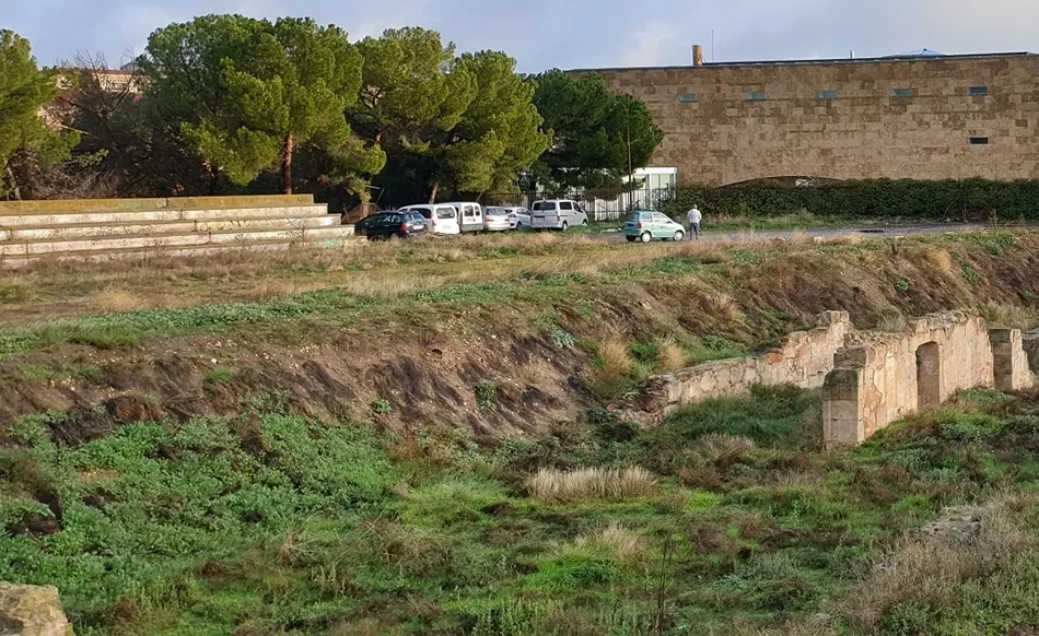 Arrancan las obras para acondicionar el solar del Botánico y poner en valor sus restos...