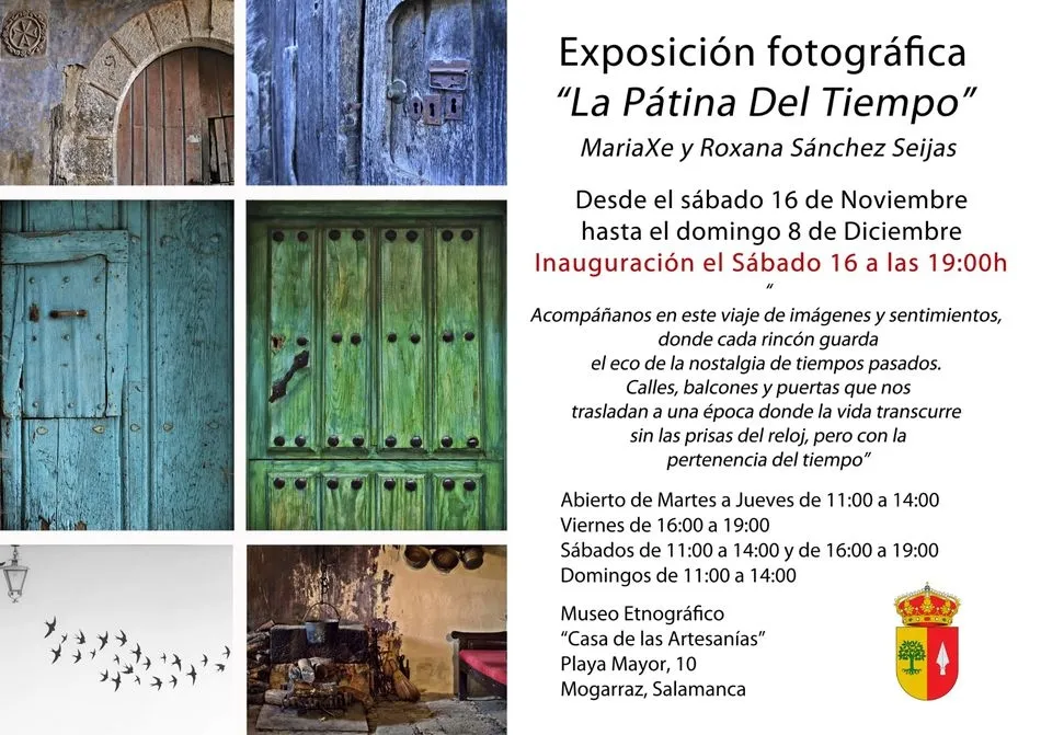 ‘La pátina del tiempo’ se inaugura esta tarde en Mogarraz