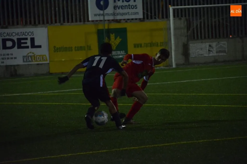 Un momento del partido del Navega / Lydia González