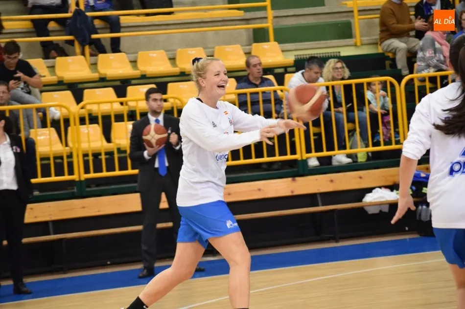 Hof durante el calentamiento previo a un partido / Archivo