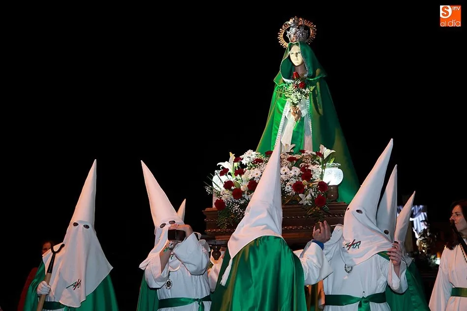 El próximo objetivo es restaurar la Virgen de la Esperanza. Foto: Marisa García